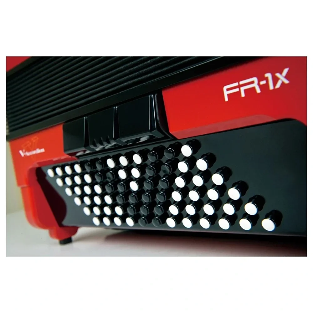 ROLAND FR-1XB RD V-Accordion - Butonlu Dijital Akordiyon (Kırmızı)