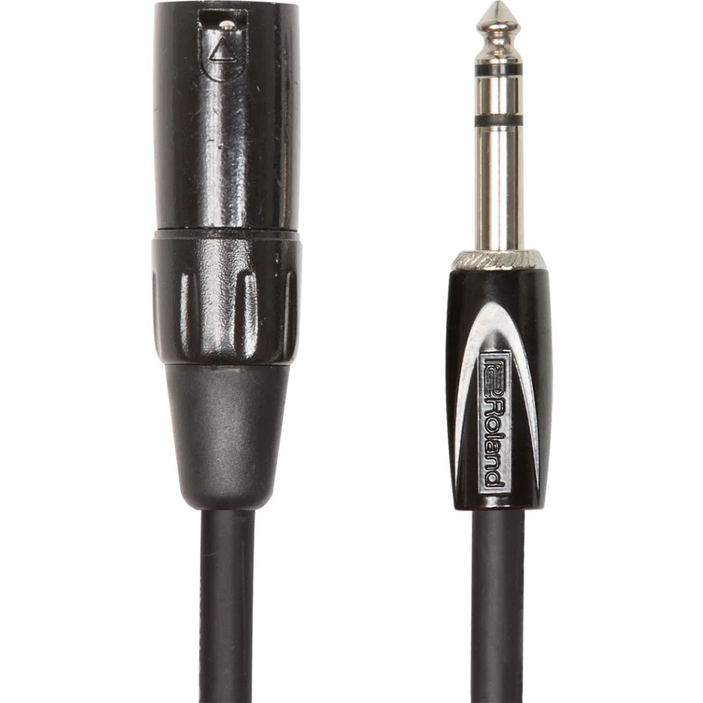 ROLAND RCC-10-TRXM 3M 1/4 TRS-XLRMALE Bağlantı Kablosu