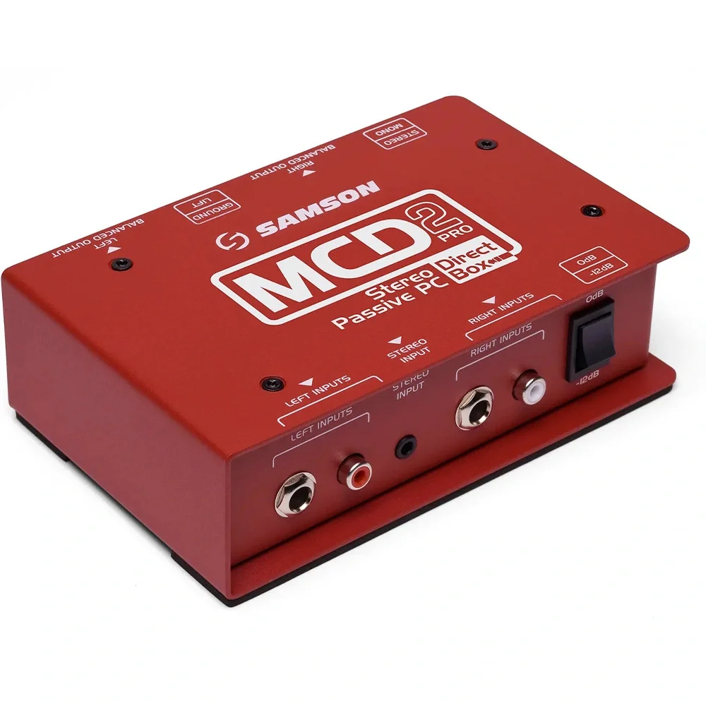 Samson ESAMCD2PRO Profesyonel Pasif Stereo DJ DI-Box