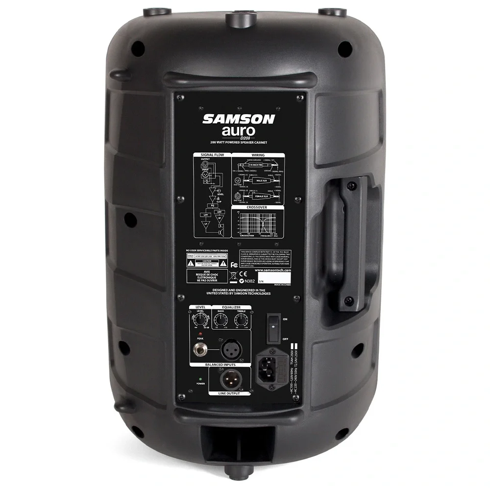 SAMSON Auro D208 200 Watt 2-Yollu Aktif Kabin