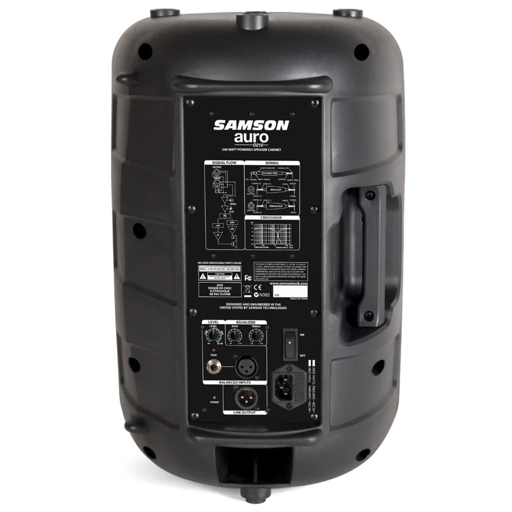 SAMSON Auro D210 200 Watt 2-Yollu Aktif Kabin