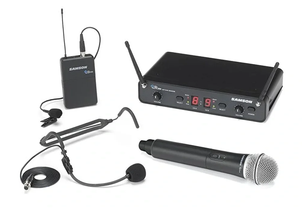 SAMSON CR288 All-In-One Kablosuz Mikrofon Sistemi (518-566 MHz)