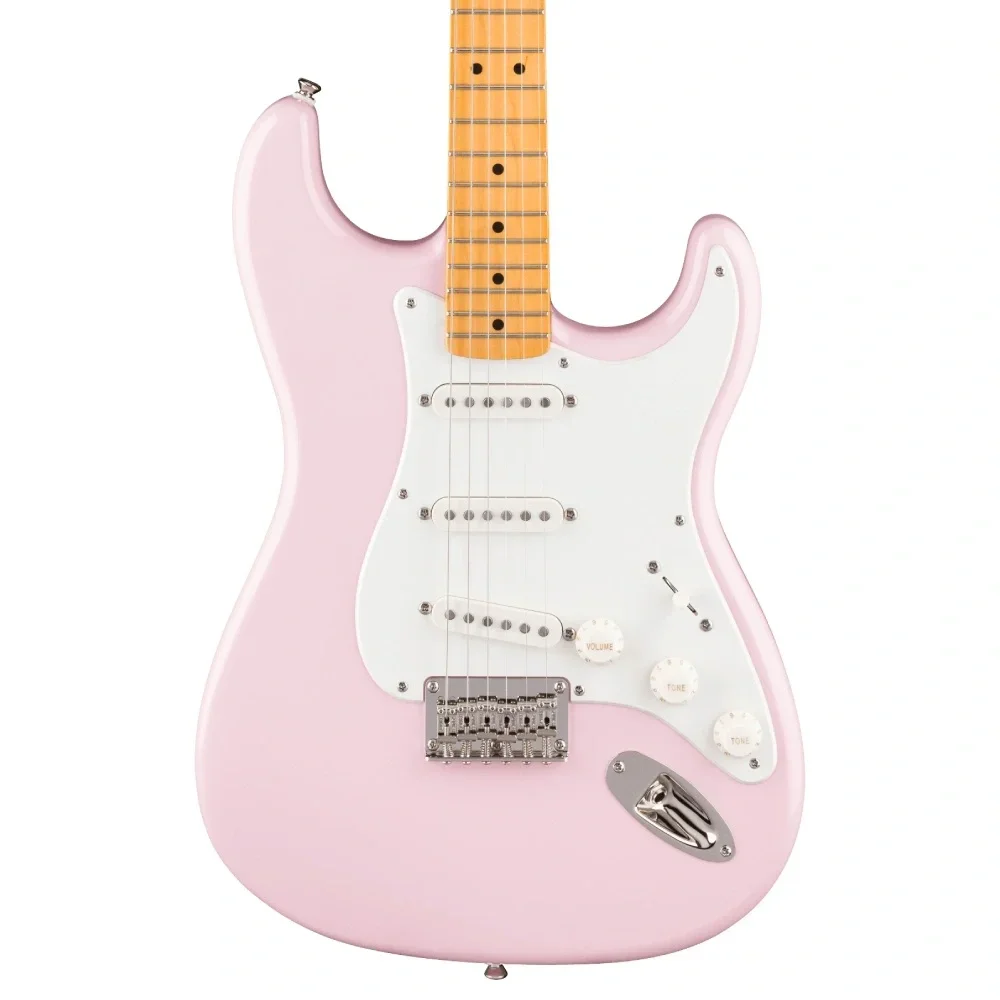 Squier Classic Vibe 50s Stratocaster Hard Tail Akçaağaç Klavye Shell Pink Elektro Gitar