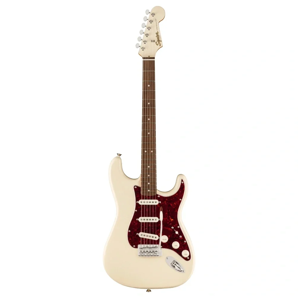 Squier Limited Edition Classic Vibe 60s Stratocaster Laurel Klavye Olympic White Elektro Gitar