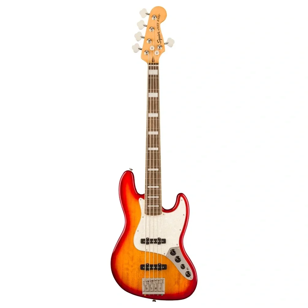 Squier Classic Vibe Active 70s Jazz Bass V Laurel Klavye Sienna Sunburst 5 Telli Bas Gitar