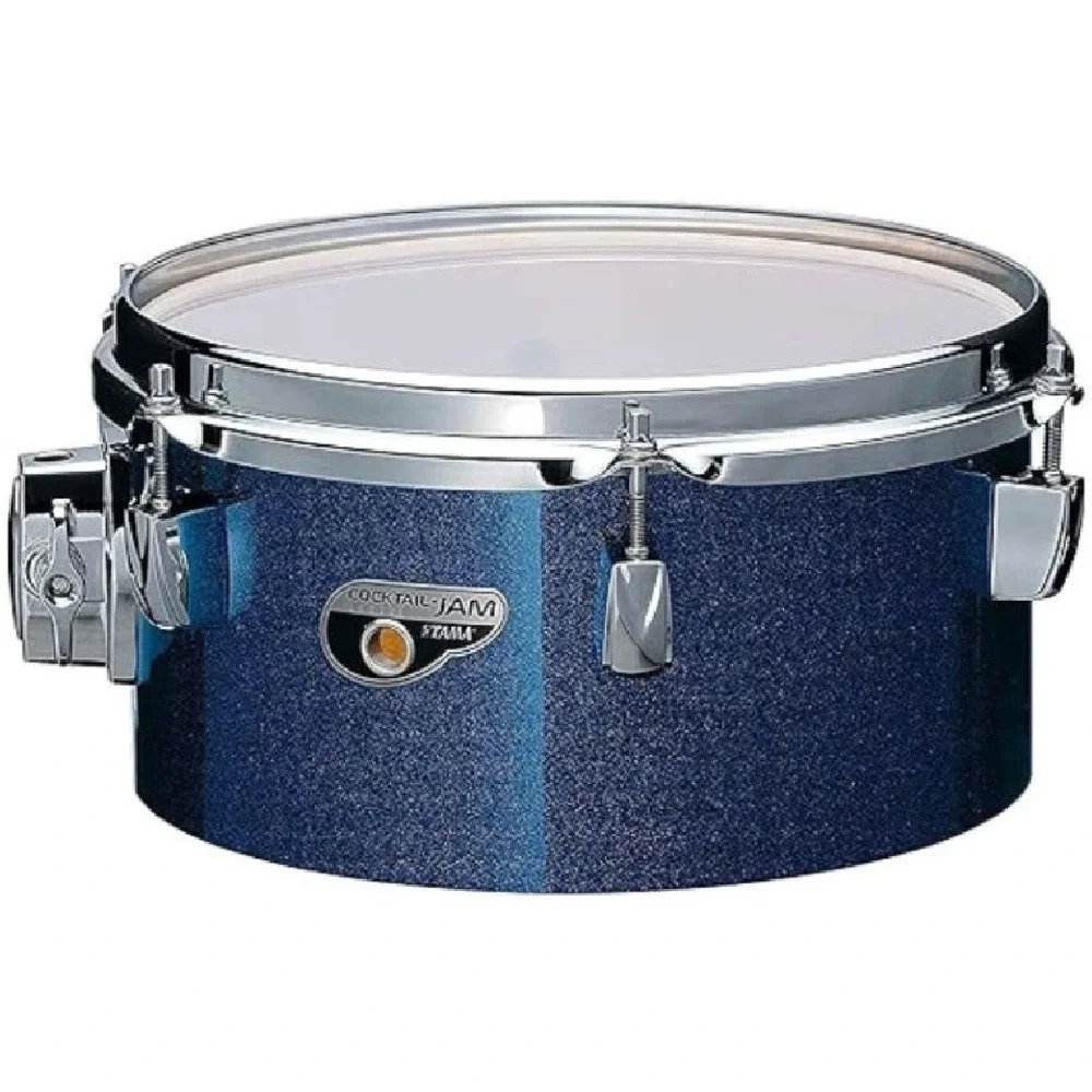 TAMA CJB46C-ISP - Cocktail-JAM Indigo Sparkle 4 Parça (16B/10T/14F/12S) Aksamlı&amp; Çantalı Kompakt Akustik Davul Seti