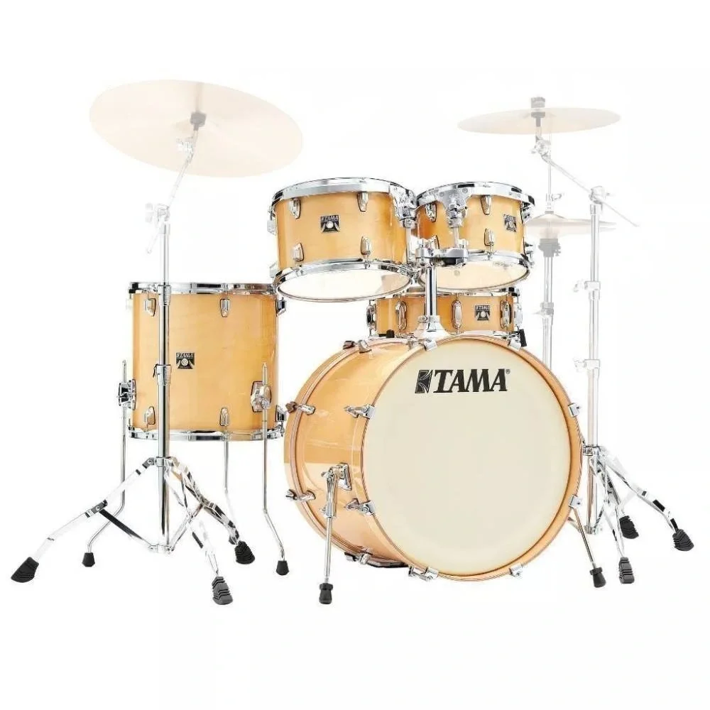 TAMA CL50RS-GNL Superstar Classic Gloss Natural Blonde 5 Parça (20B/10T/12T/14F/14S) Akustik Davul Seti