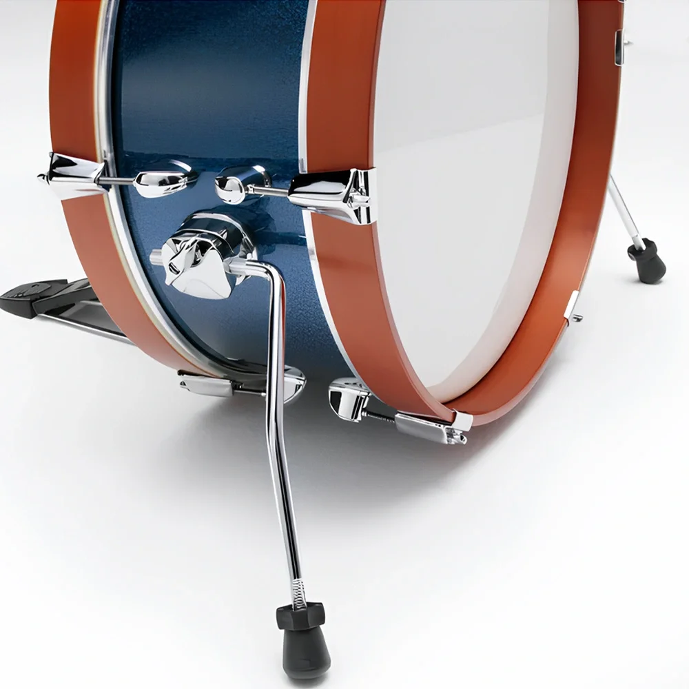 TAMA LJK28H4-ISP Club-JAM Mini Indigo Sparkle 2 Parça (18B/12T) Aksamlı Akustik Davul Seti