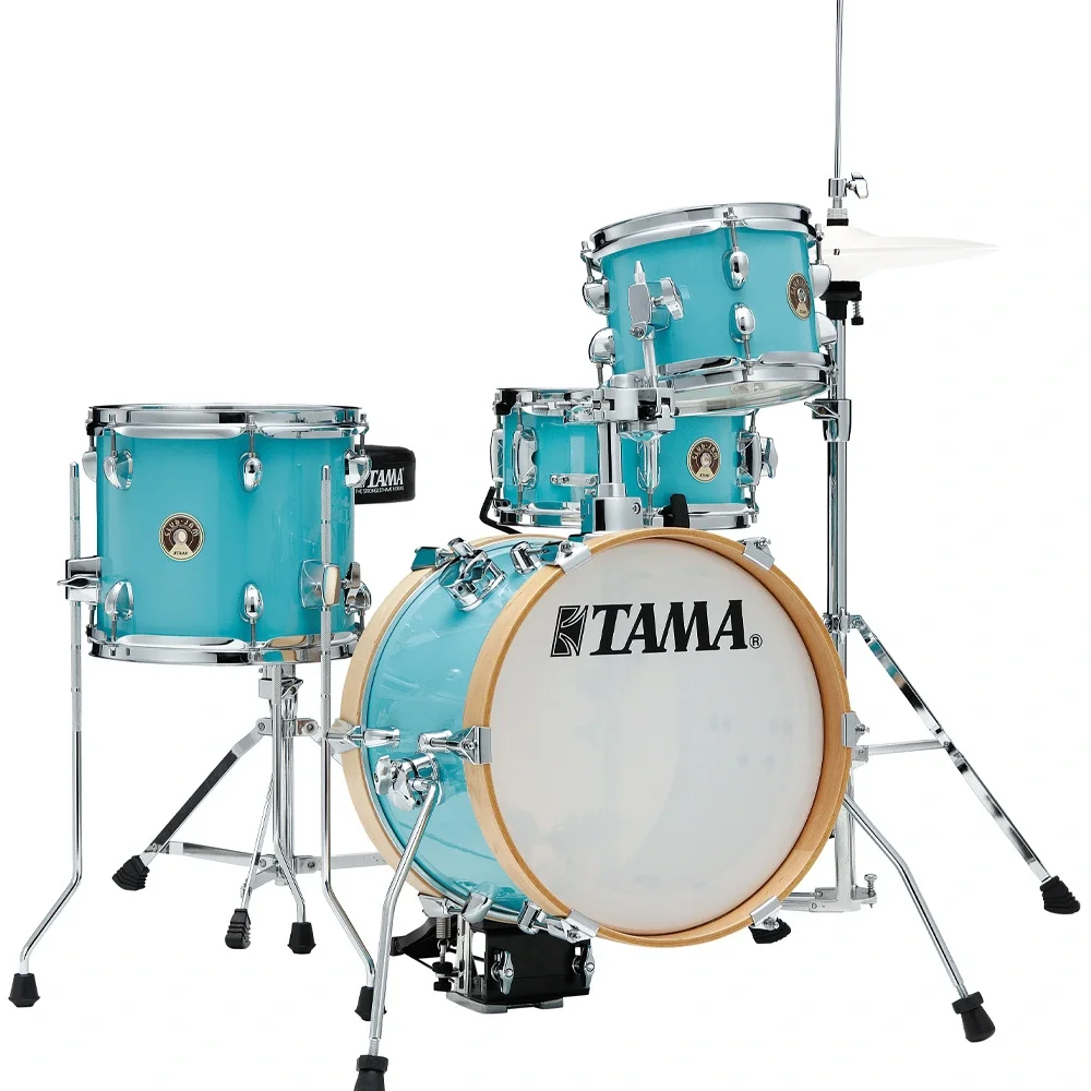 TAMA LJK44H4-AQB - Club-JAM Flyer 4 Parça (14B/8T/10F/10S) Aksamlı Akustik Davul Seti