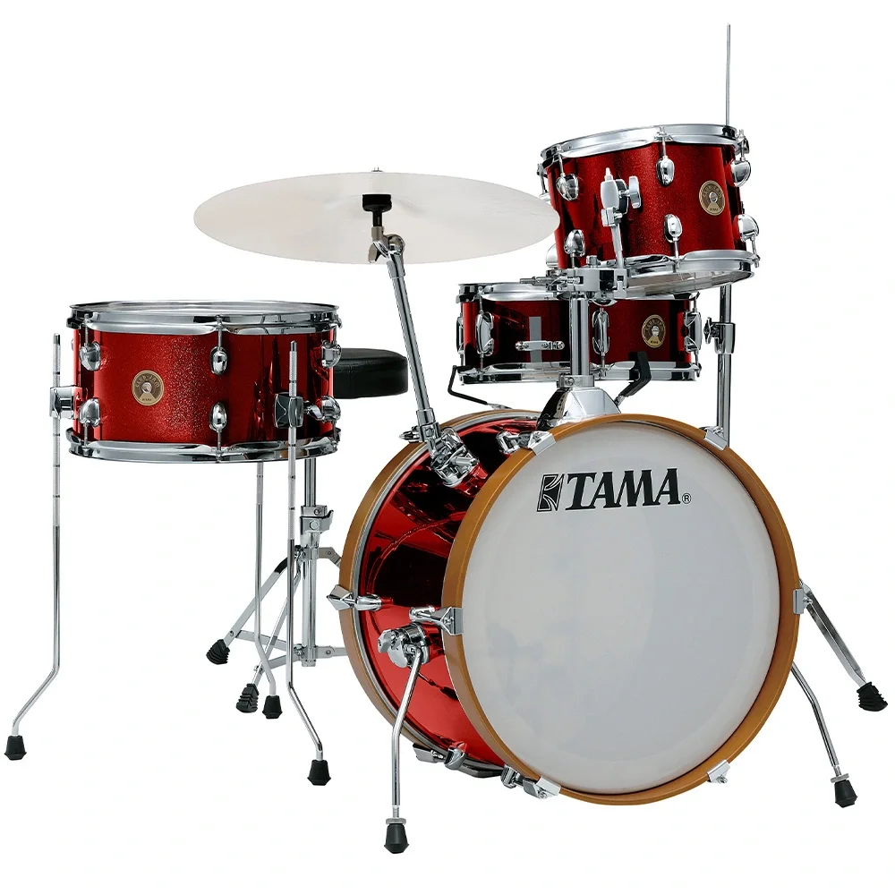TAMA LJK48H4-CPM Club Jam Candy Apple Mist 4 Parça (18B/10T/14F/13S) Aksamlı Akustik Davul Seti