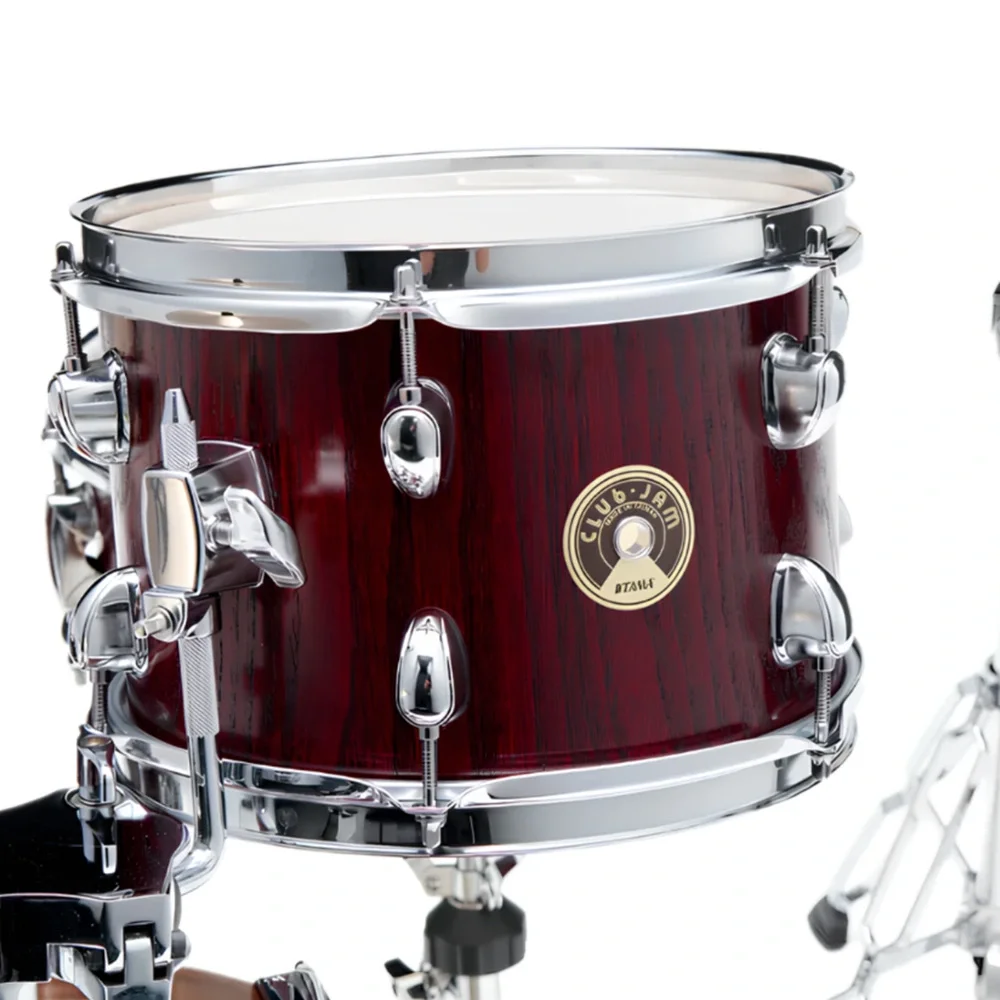 TAMA LJL48H4-SBE Club JAM Satin Burgundy Elm 4 Parça (18B/10T/14F/13S) Aksamlı Akustik Davul Seti