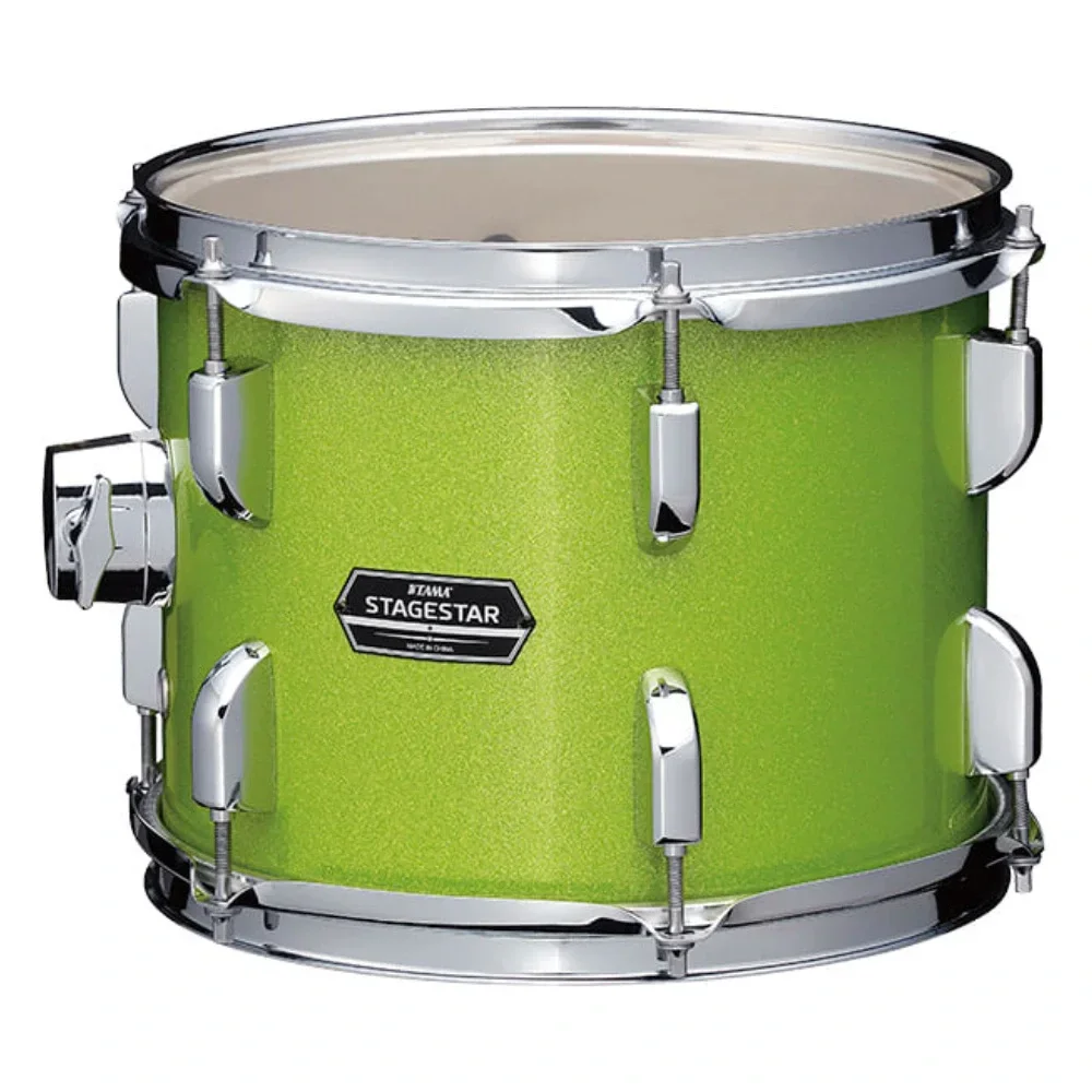 TAMA ST58H6C-LGS Lime Green Sparkle 5 Parça (18B/10T/12T/14F/14S) Zilli ve Aksamlı Akustik Davul Seti